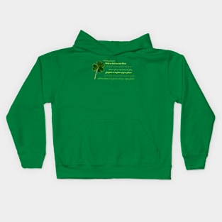 The Luck o' the Irish Kids Hoodie